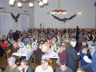 Adventssingen Vokányban - Vacsora
