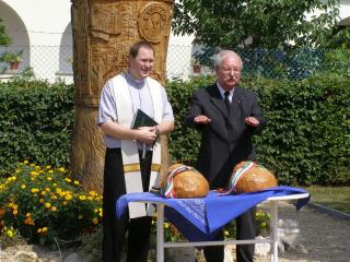 Szent István napi kenyérszentelés Vokányban